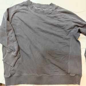 Men's Aerie Crewneck Sweatshirt Pullover - Gray